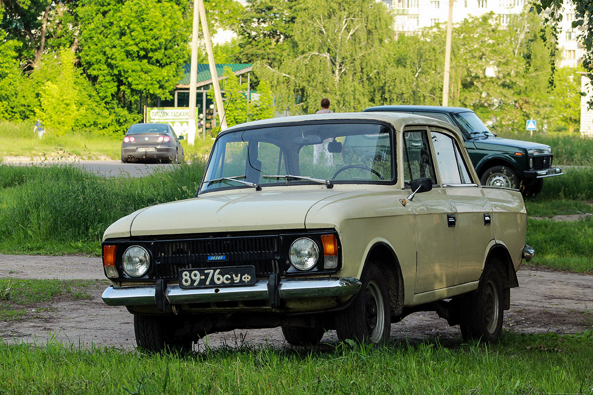 Сумская область, № 89-76 СУФ — Москвич-412ИЭ-028 (Иж) '82-01