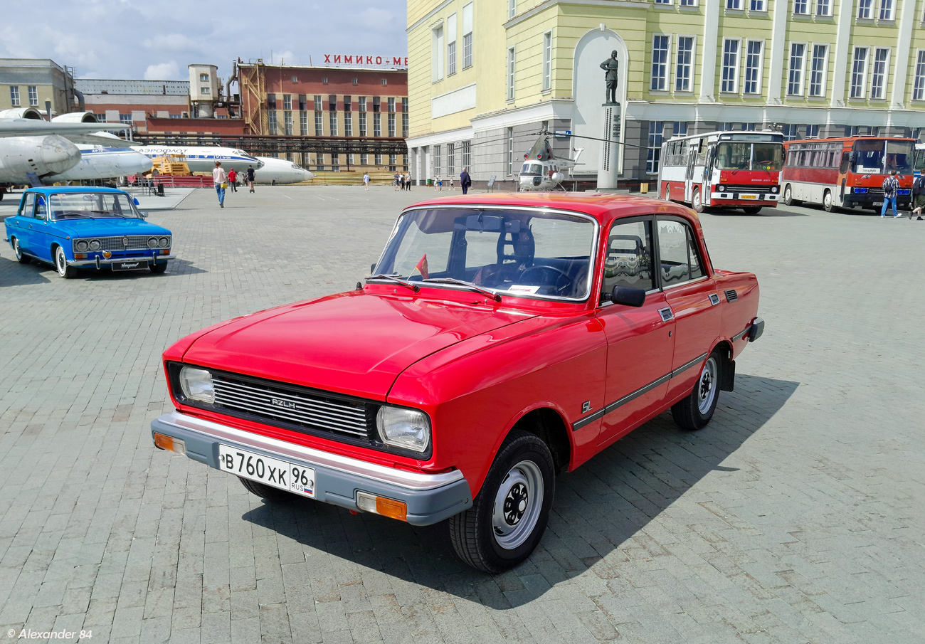 Свердловская область, № В 760 ХК 96 — Москвич-2140-117 (2140SL) '80-88; Свердловская область — Фестиваль "Авторетро" 2026