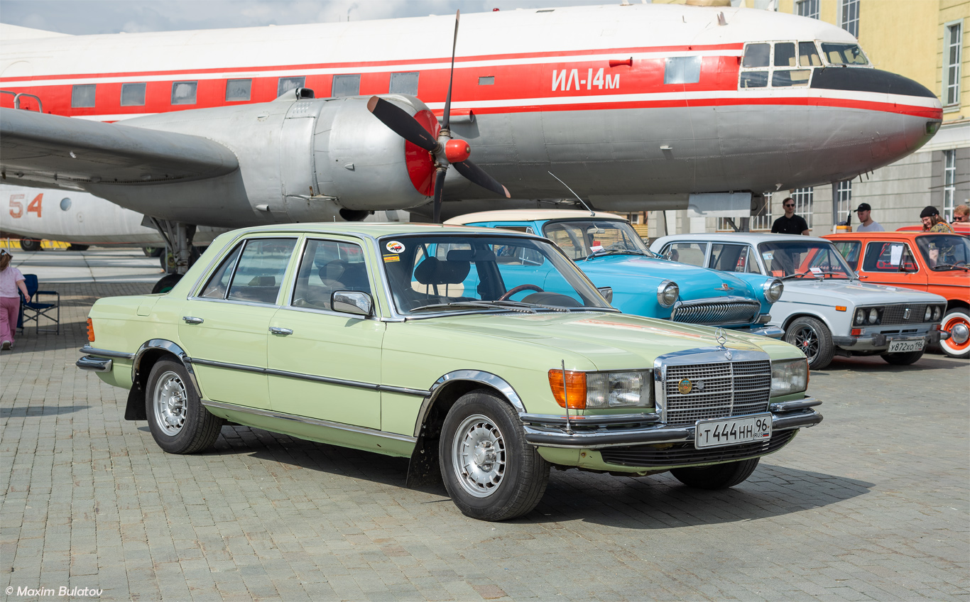 Свердловская область, № Т 444 НН 96 — Mercedes-Benz (W116) '72-80; Свердловская область — Фестиваль "Авторетро" 2026