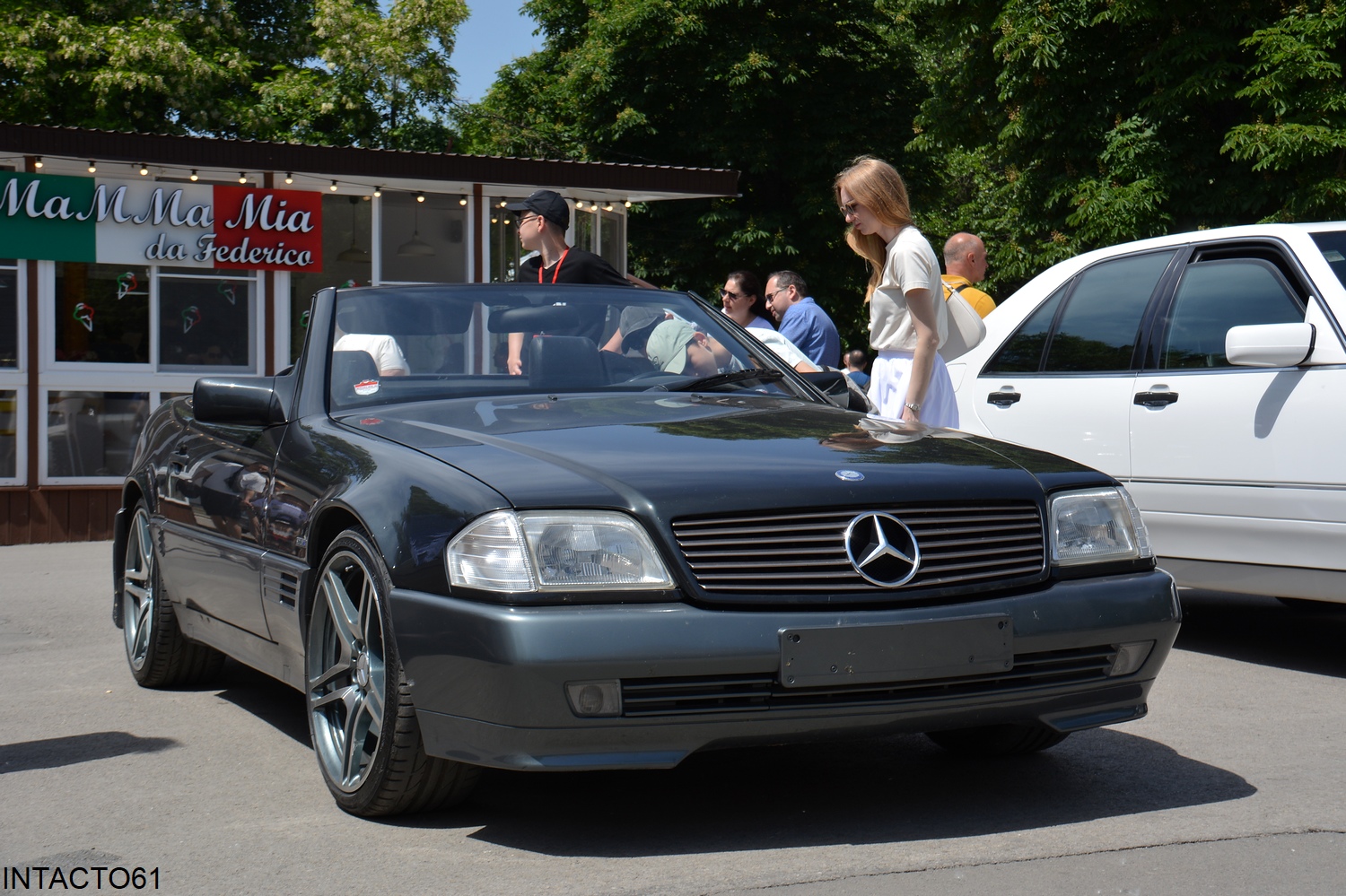 Ростовская область, № (61) Б/Н 0178 — Mercedes-Benz (R129) '89-01; Транспортные средства без номеров (Ростовская область); Ростовская область — Retro Motor Show_2026_Май