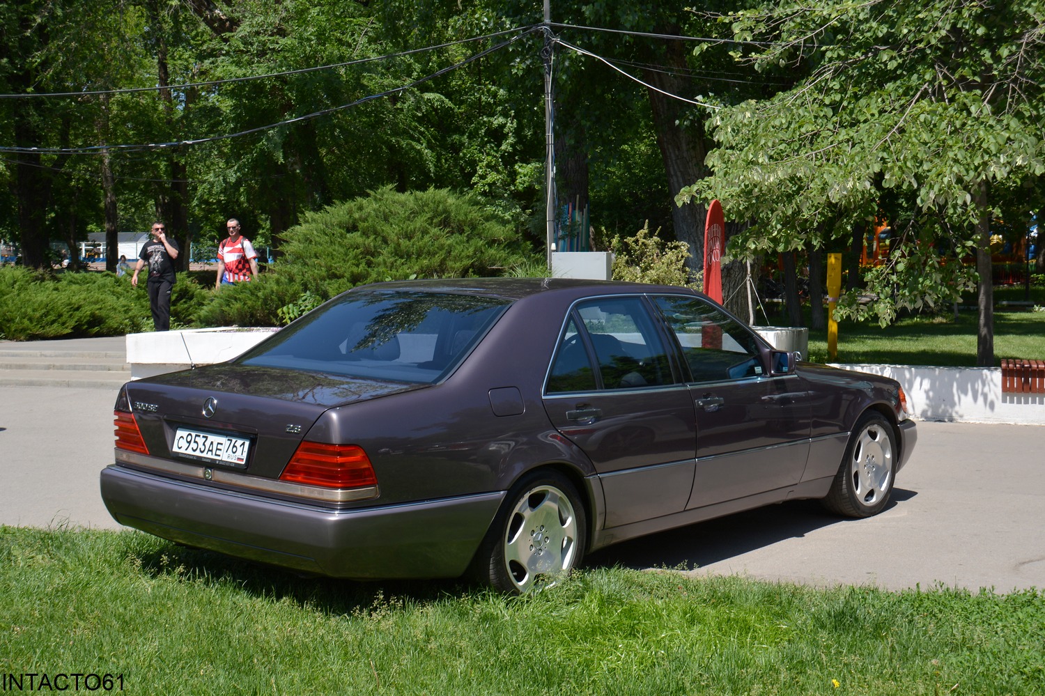 Ростовская область, № С 953 АЕ 761 — Mercedes-Benz (W140) '91-98; Ростовская область — Retro Motor Show_2026_Май