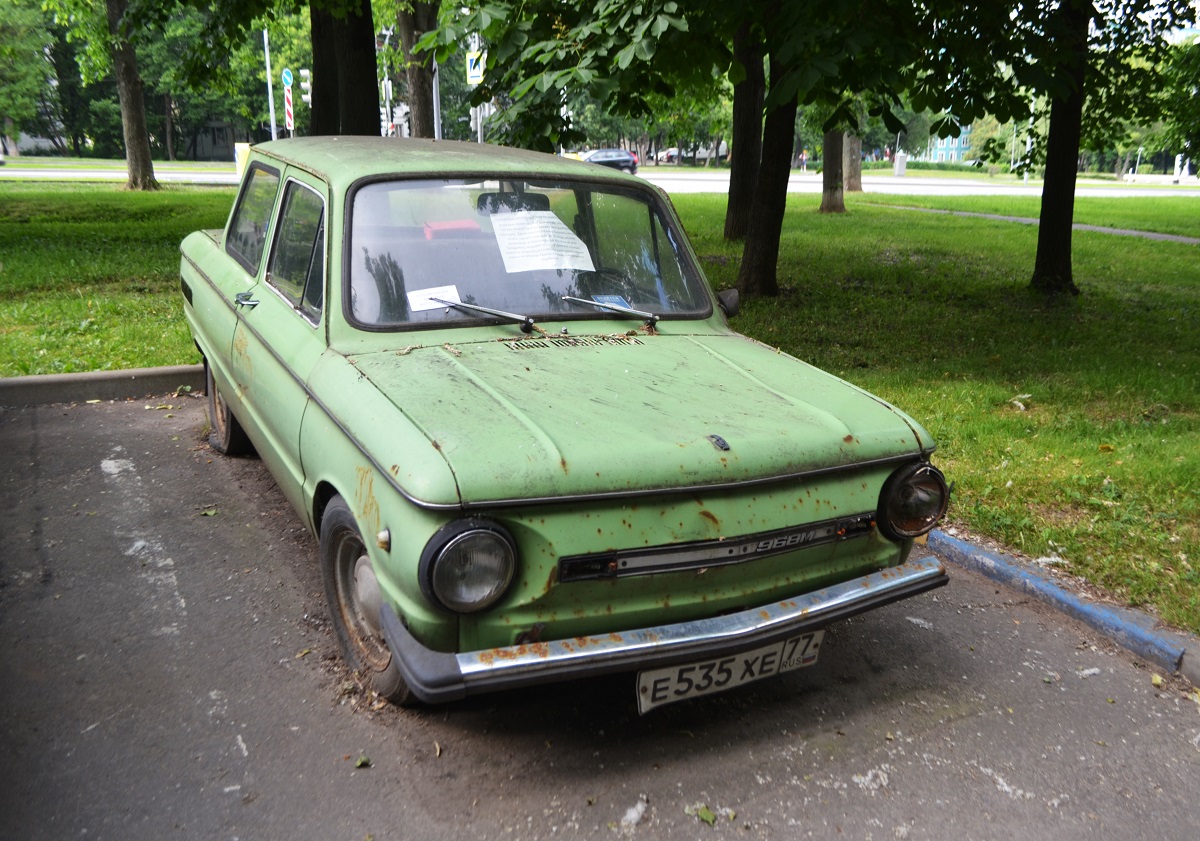 Москва, № Е 535 ХЕ 77 — ЗАЗ-968М Запорожец '79-94