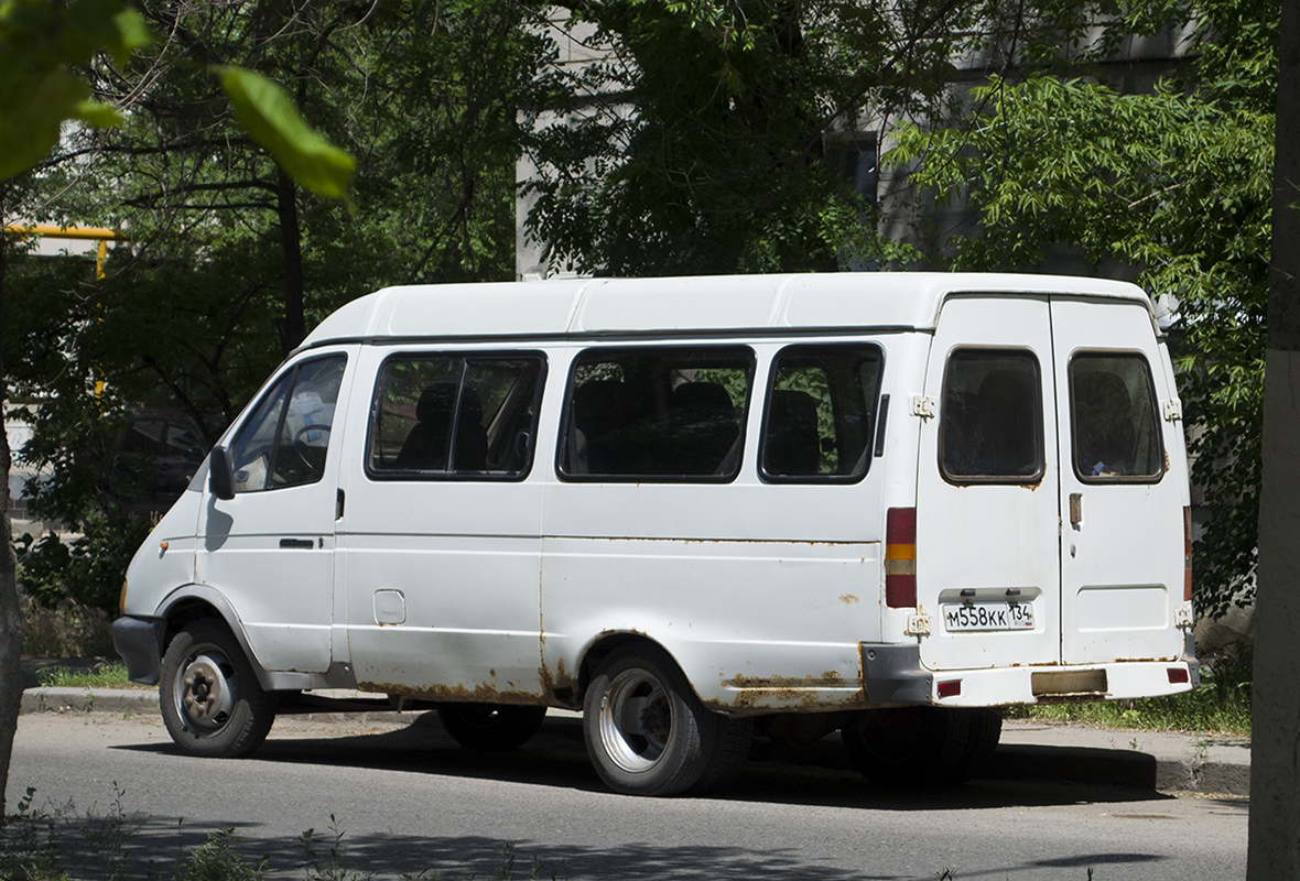 Волгоградская область, № М 558 КК 134 — ГАЗ-3221 ГАЗель '96-03