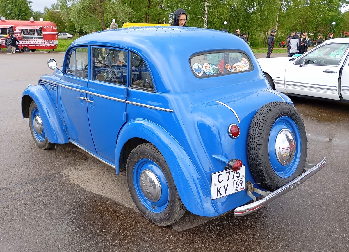Тверская область, № С 775 КУ 69 — Москвич-401-420 '54-56; Тверская область — День города Осташков 2026