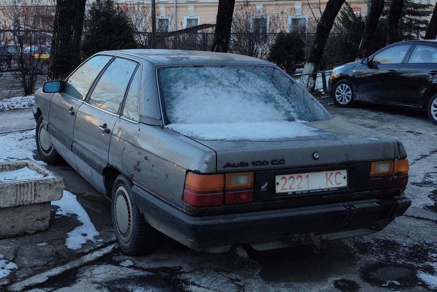 Минск, № 2221 КС — Audi 100 (C3) '82-91