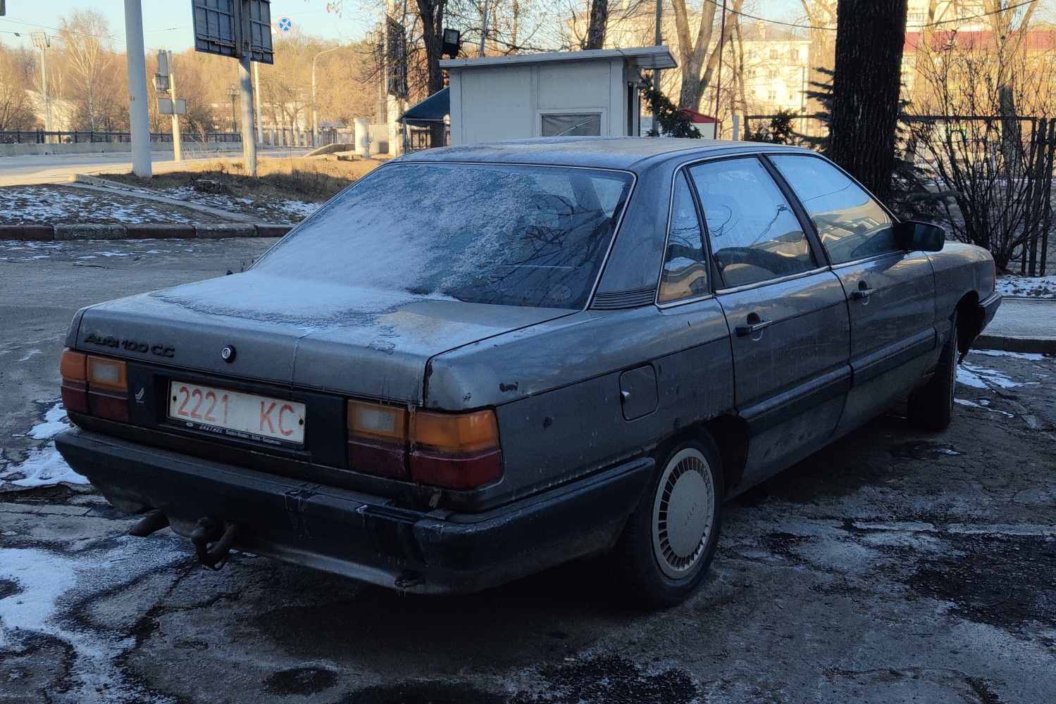 Минск, № 2221 КС — Audi 100 (C3) '82-91