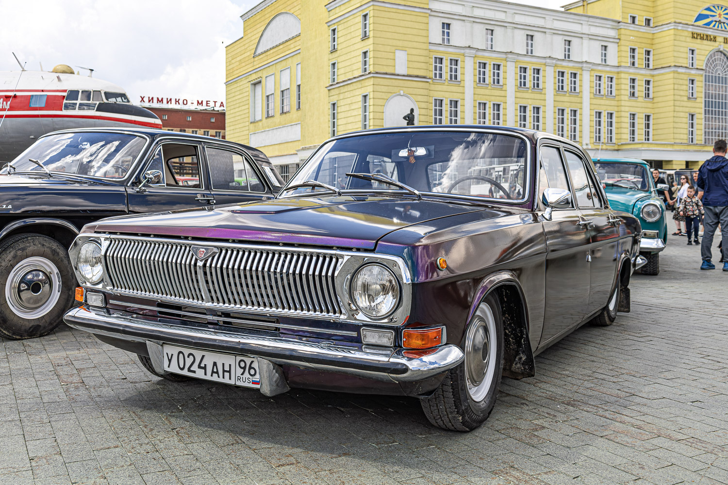 Свердловская область, № У 024 АН 96 — ГАЗ-24 Волга '68-86; Свердловская область — Фестиваль "Авторетро" 2026