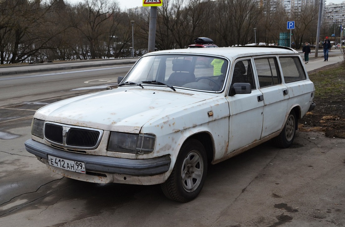 Москва, № Е 412 АН 99 — ГАЗ-310221 '98-08