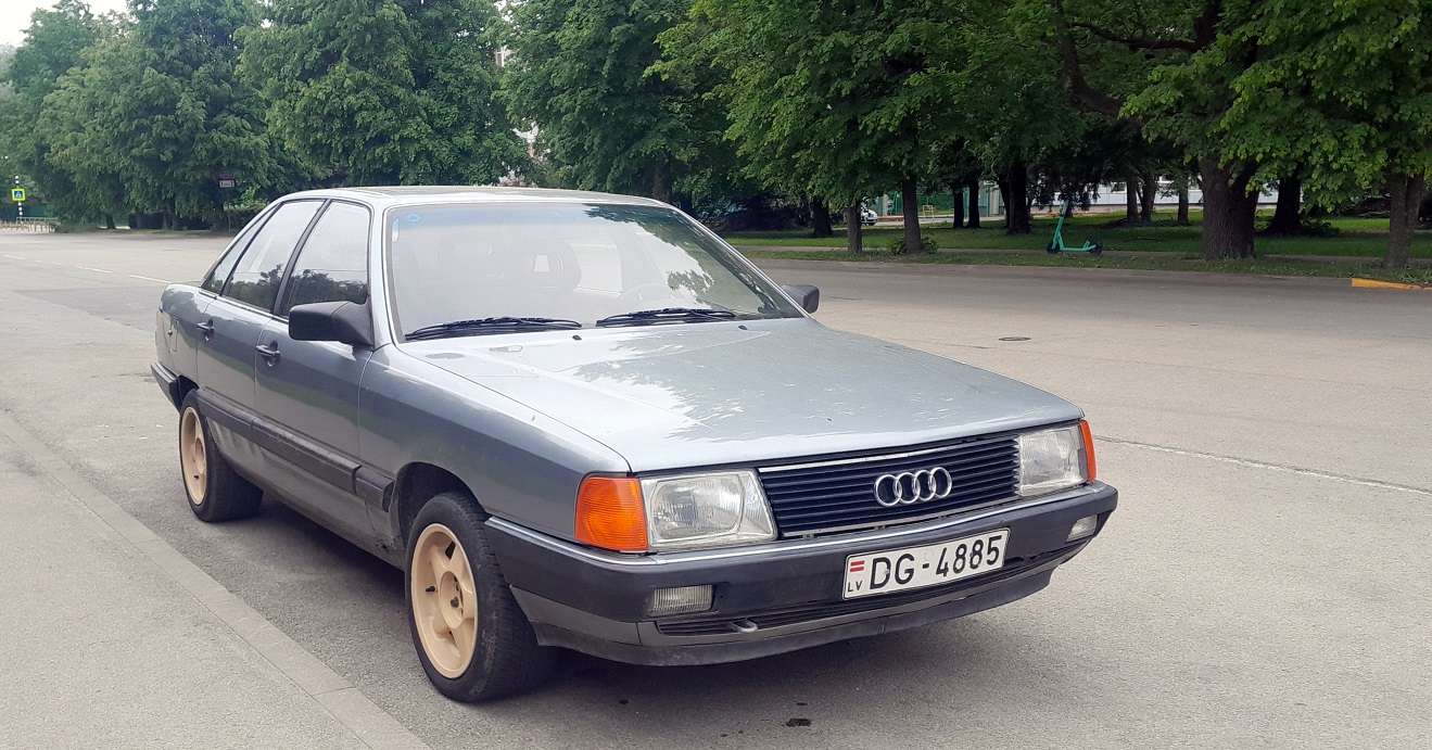 Латвия, № DG-4885 — Audi 100 (C3) '82-91