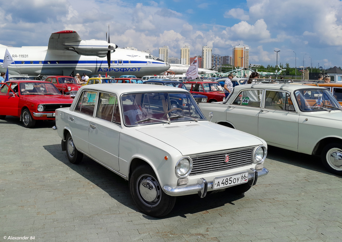Свердловская область, № А 485 ОУ 66 — ВАЗ-2101 Жигули '70-83; Свердловская область — Фестиваль "Авторетро" 2026