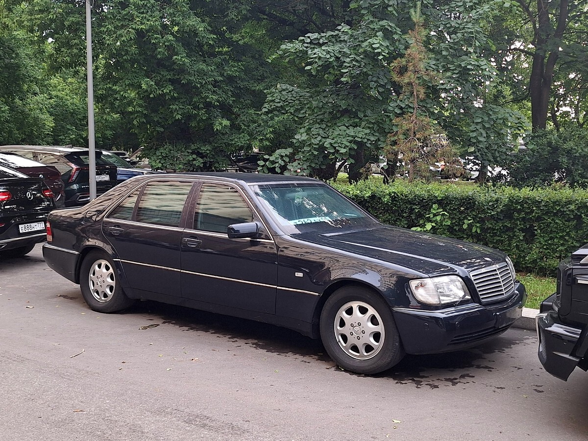 Москва, № Т 262 АХ 05 — Mercedes-Benz (W140) '91-98