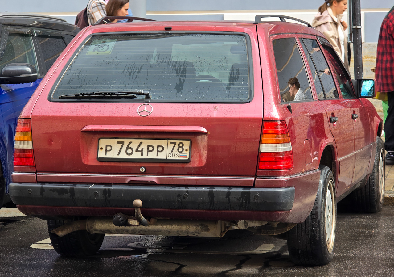 Санкт-Петербург, № Р 764 РР 78 — Mercedes-Benz (S124) '86-96
