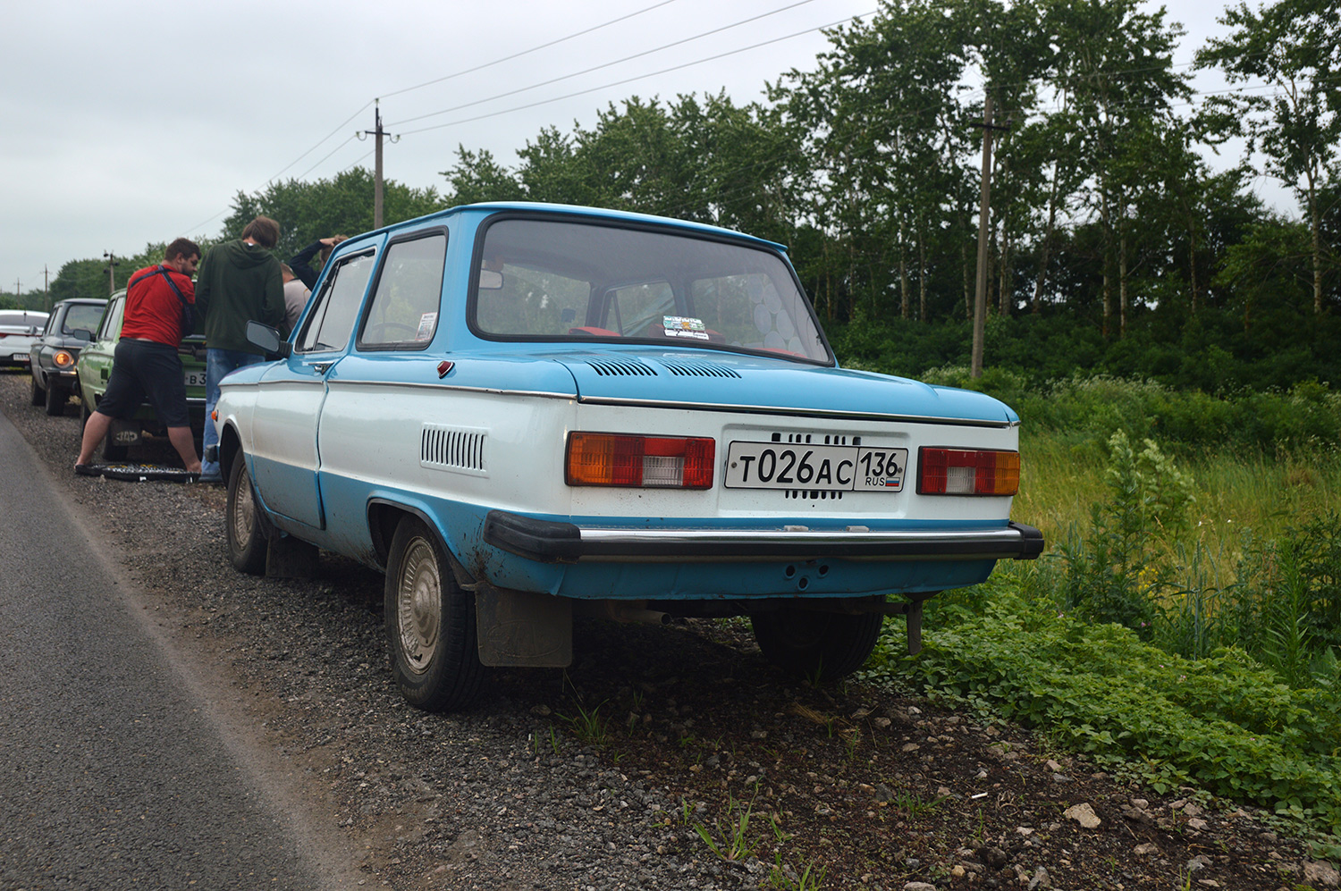 Воронежская область, № Т 026 АС 136 — ЗАЗ-968М Запорожец '79-94