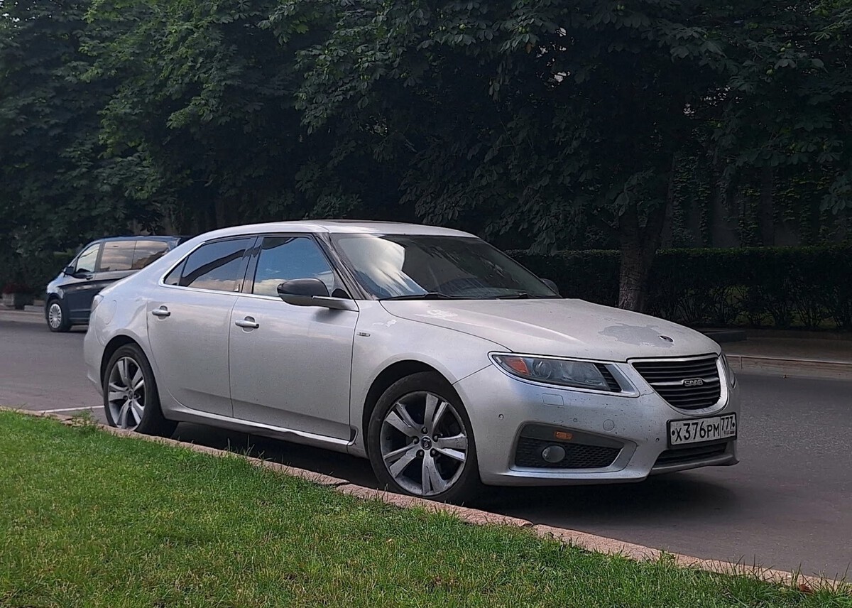 Москва, № Х 376 РМ 777 — Saab 9-5 (2G) '09-11
