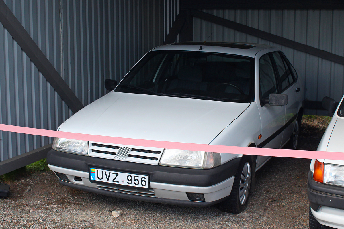 Литва, № UVZ 956 — FIAT Tempra (159) '90-96
