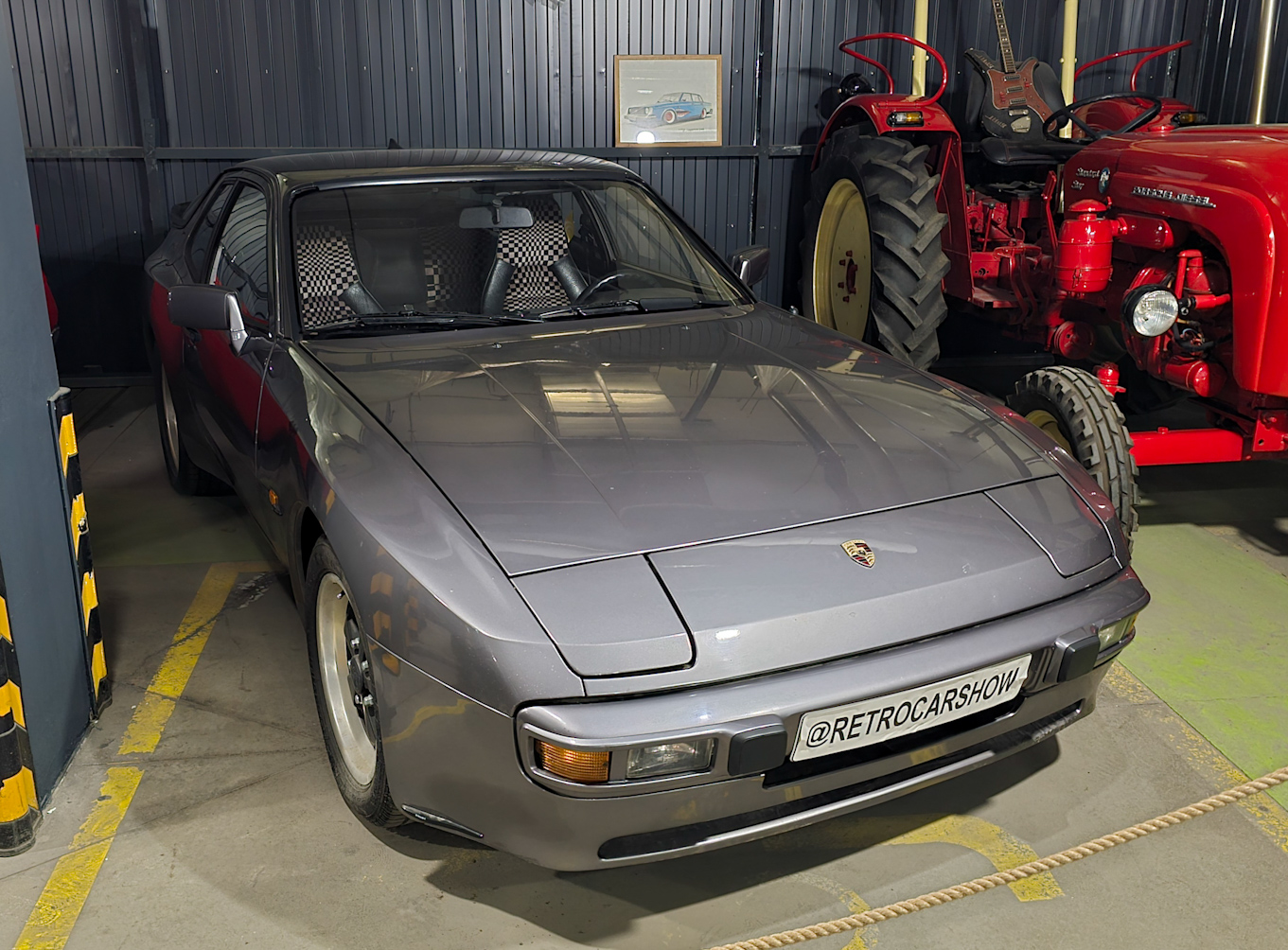 Санкт-Петербург, № (78) Б/Н 0343 — Porsche 944 '82-89; Санкт-Петербург — Retro Car Show