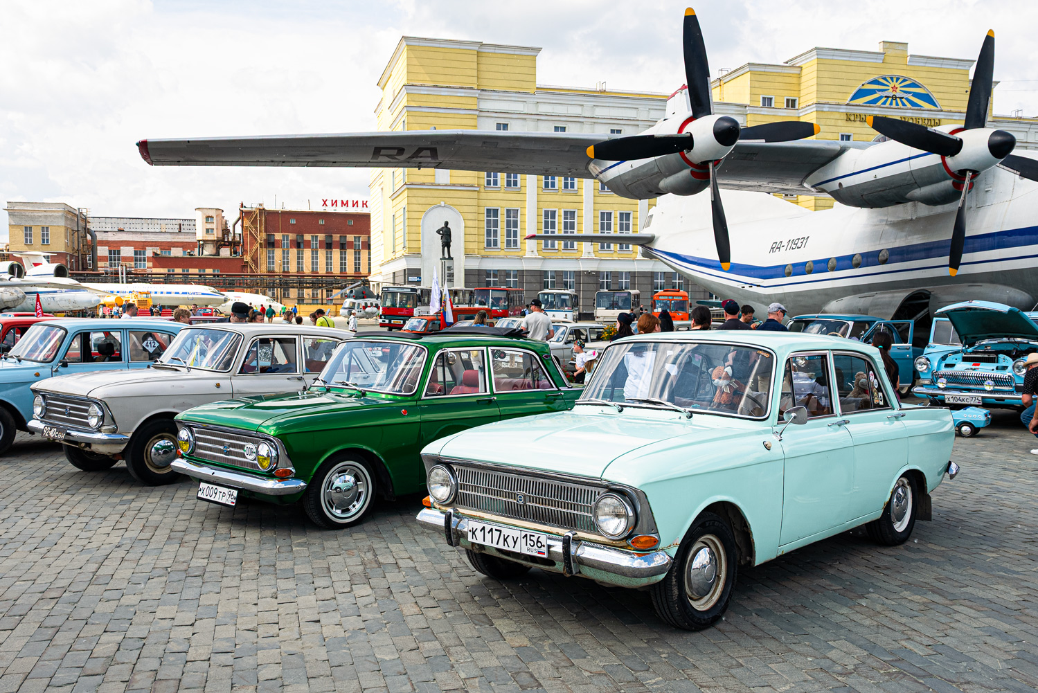 Оренбургская область, № К 117 КУ 156 — Москвич-412ИЭ (Иж) '70-82; Свердловская область — Фестиваль "Авторетро" 2026