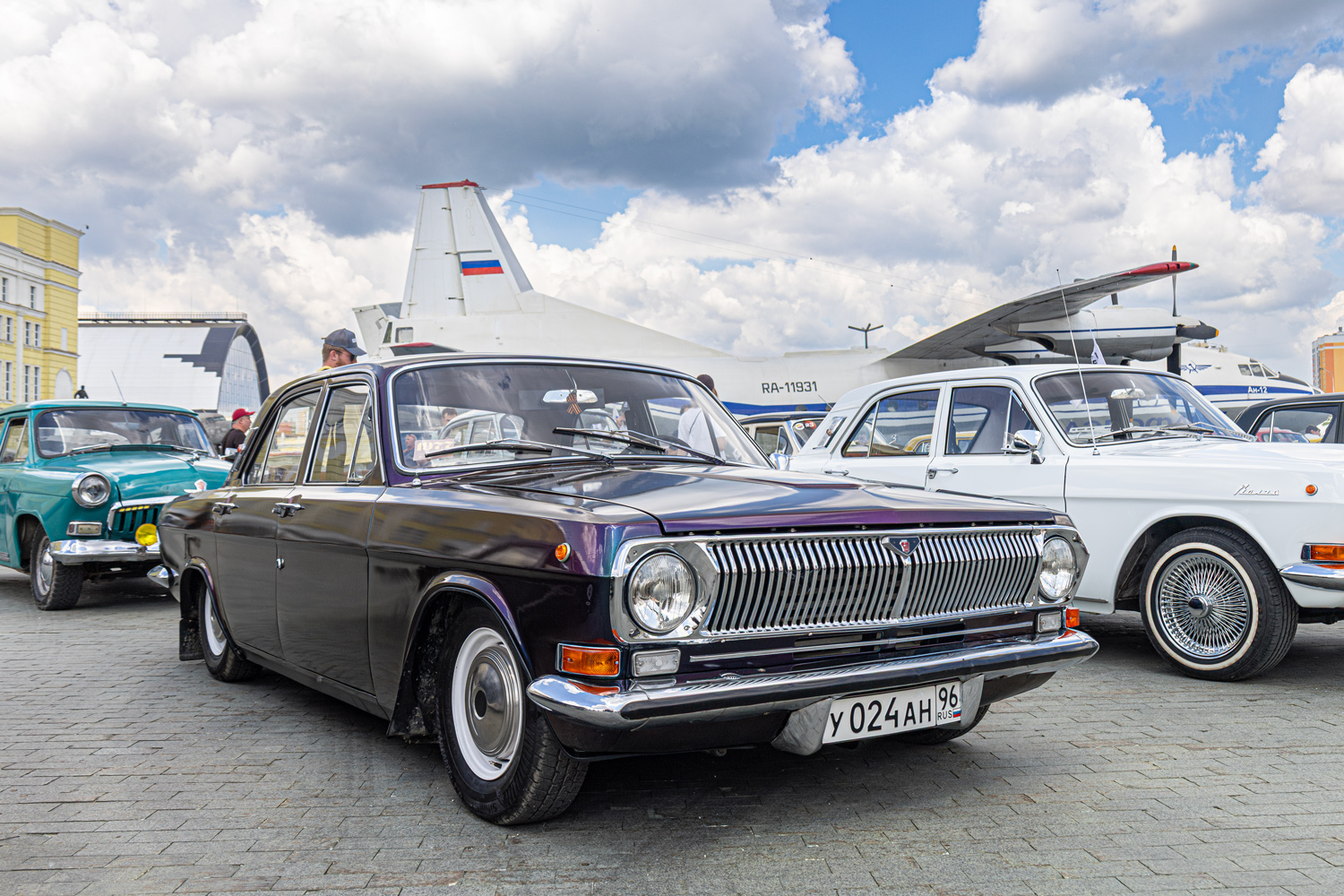 Свердловская область, № У 024 АН 96 — ГАЗ-24 Волга '68-86; Свердловская область — Фестиваль "Авторетро" 2026