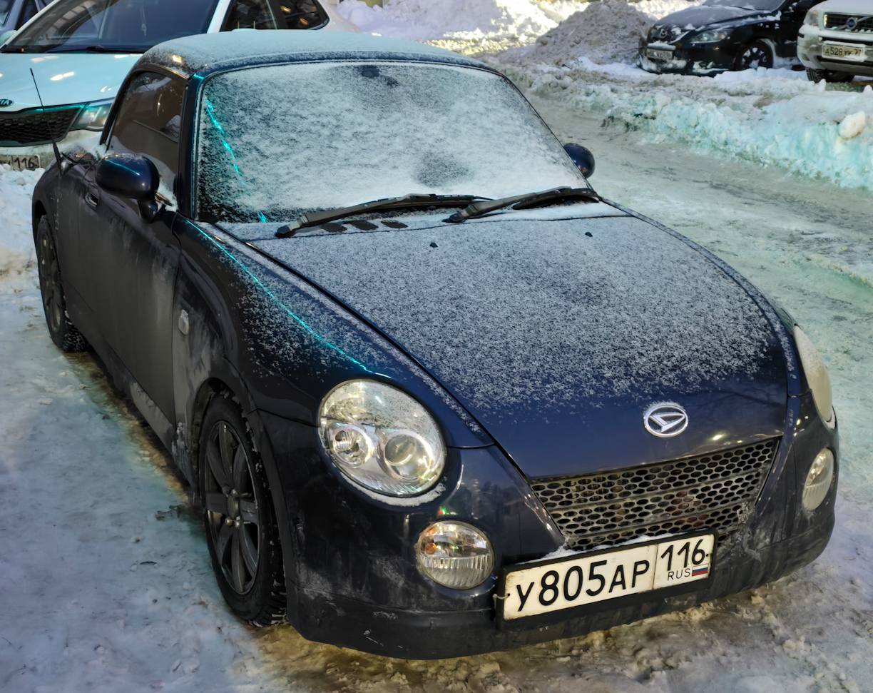 Татарстан, № У 805 АР 116 — Daihatsu Copen (L880) '02-12