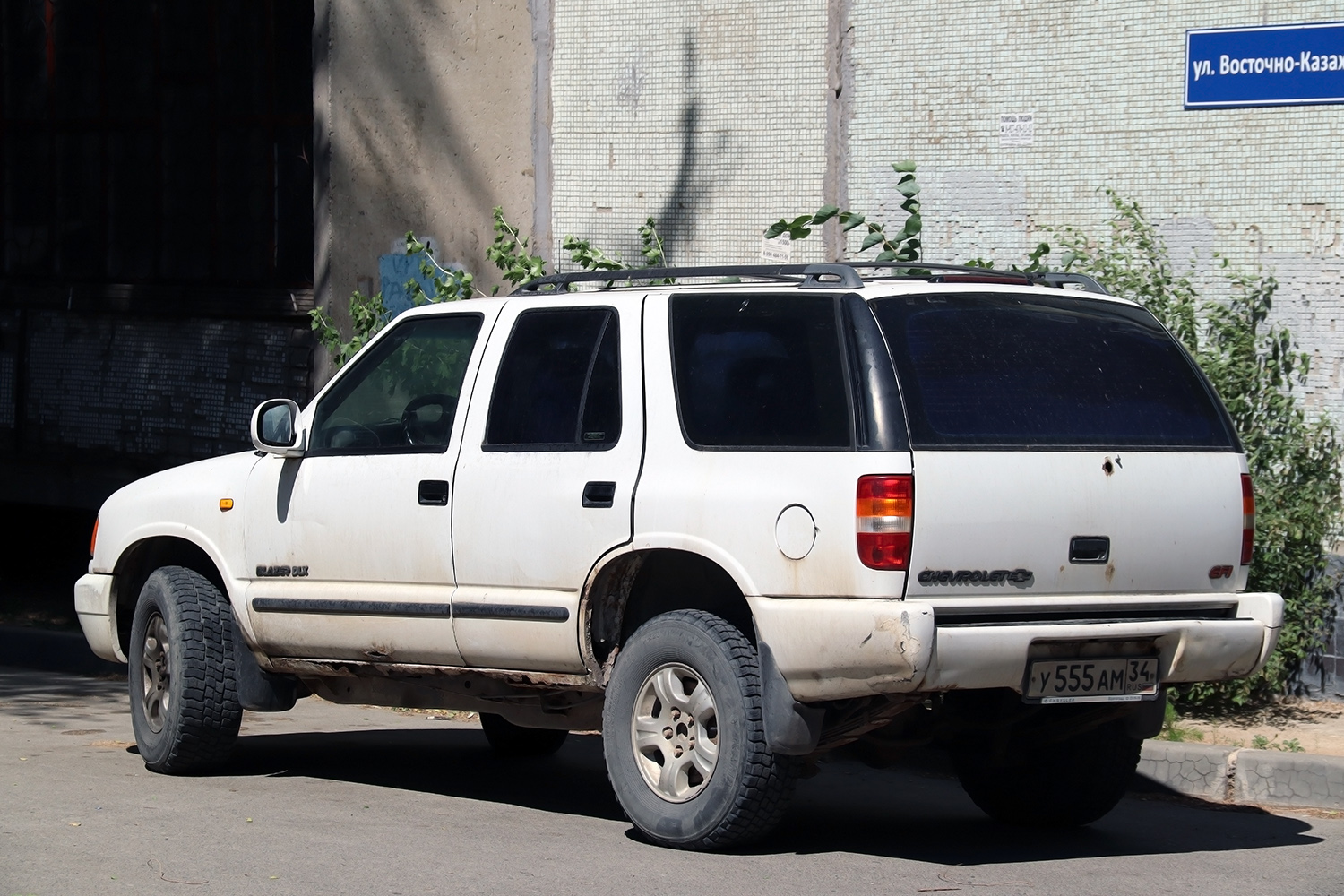 Волгоградская область, № У 555 АМ 34 — Chevrolet Blazer (2G) (ЕлАЗ) '96-99