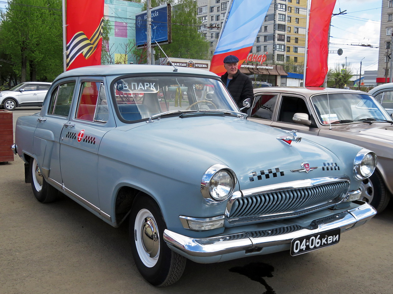 Кировская область, № О 724 РЕ 43 — ГАЗ-М-21Л Волга '62-64; Кировская область — Выставка ретро-автомобилей в Кирове в честь Дня Победы 9 мая 2026 года