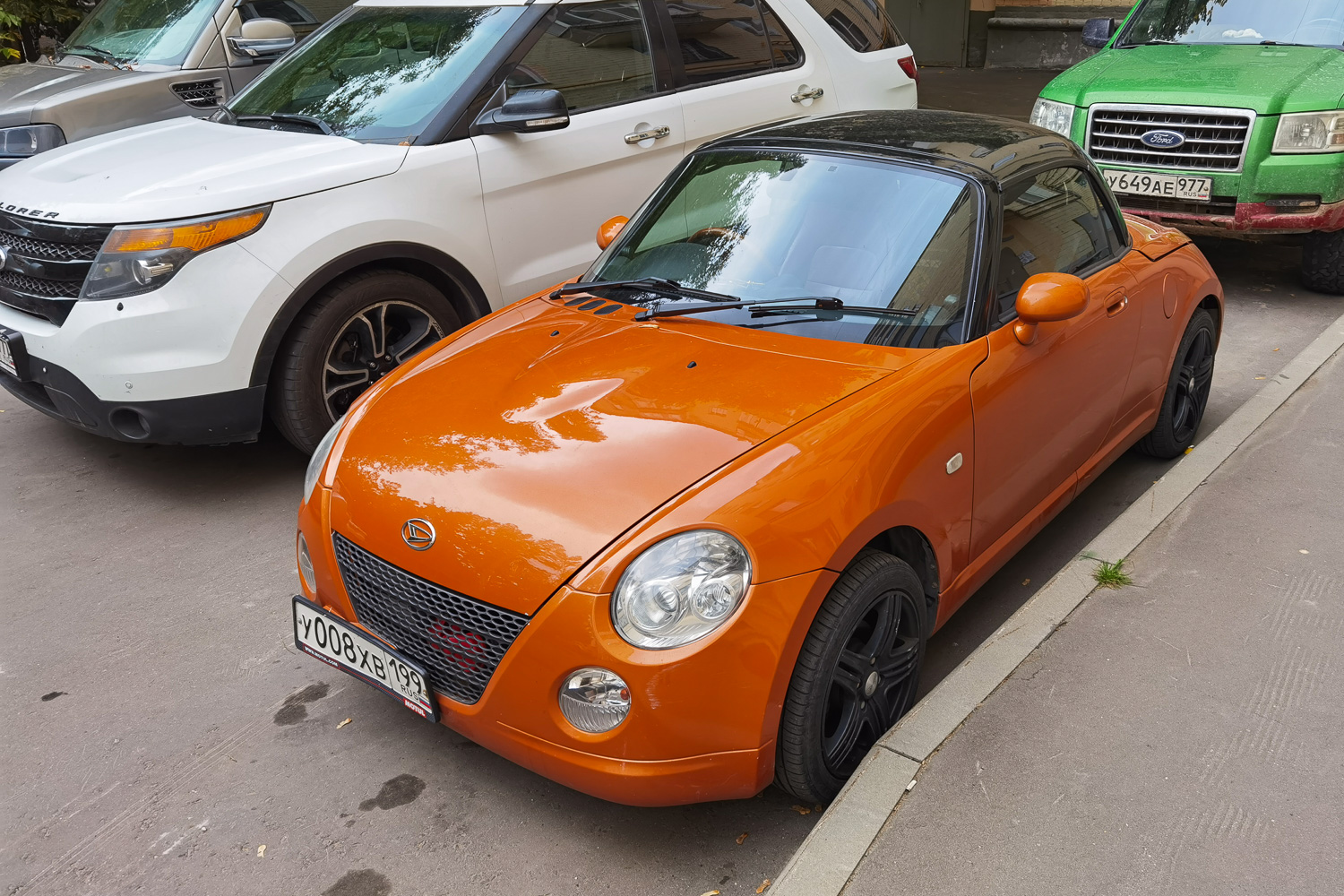 Москва, № У 008 ХВ 199 — Daihatsu Copen (L880) '02-12