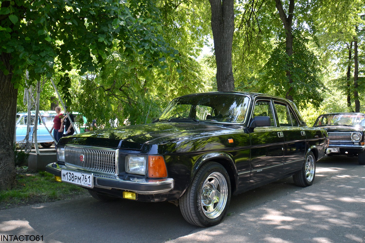 Ростовская область, № М 138 РМ 761 — ГАЗ-3102 Волга '81-08; Ростовская область — Retro Motor Show_2026_Май