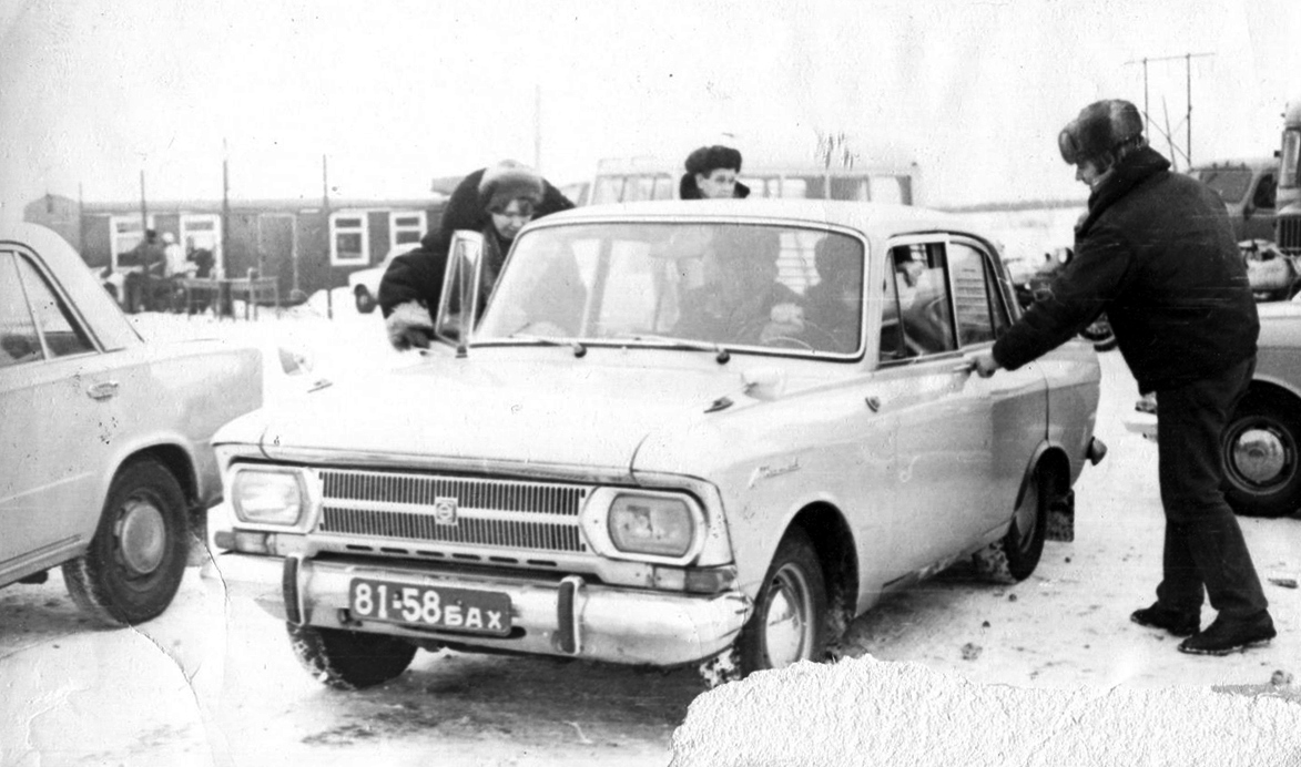 Башкортостан, № 81-58 БАХ — Москвич-412ИЭ (Иж) '70-82; Исторические фотографии (до 2000 года) (Башкортостан)