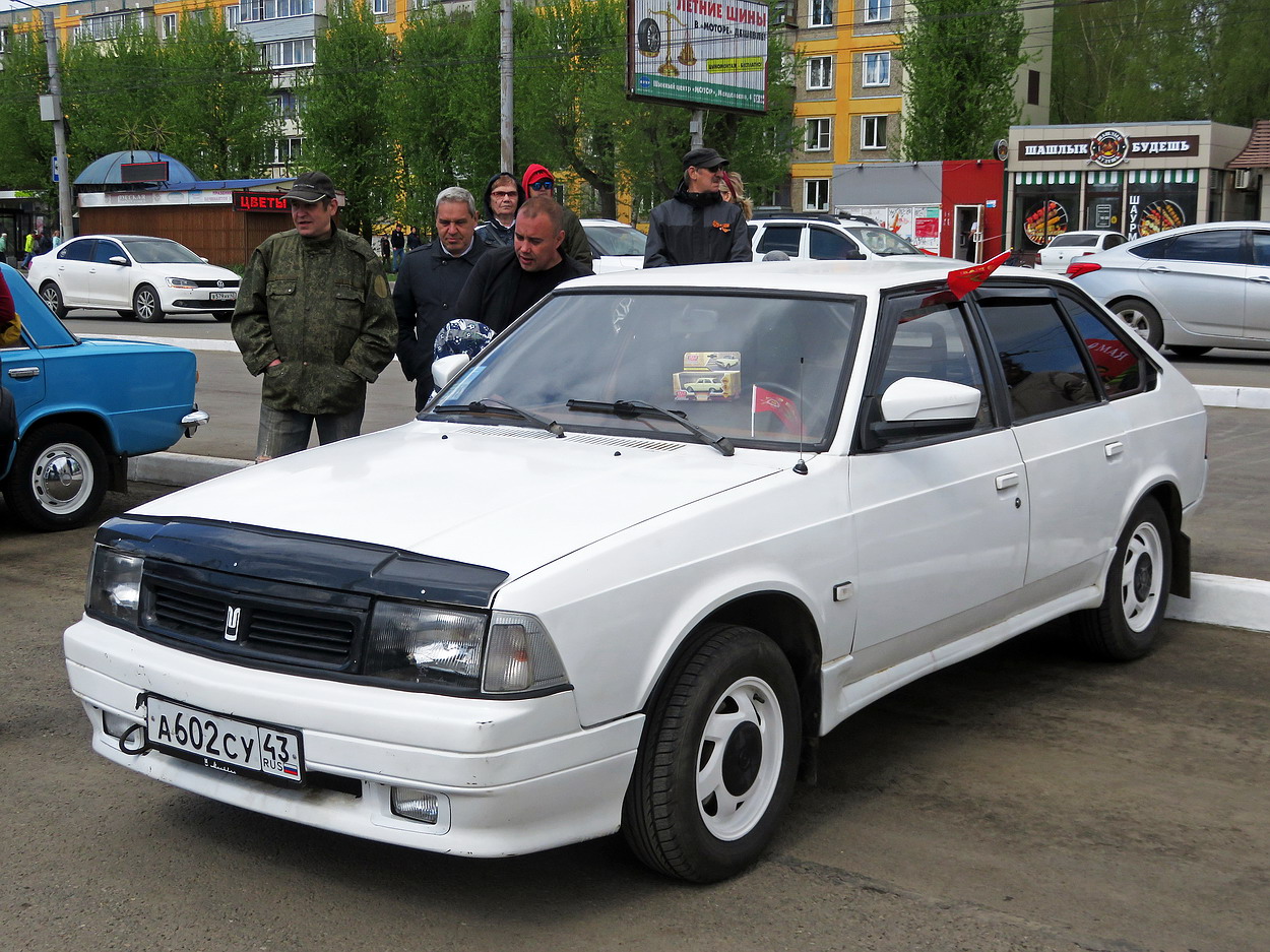 Кировская область, № А 602 СУ 43 — Москвич-21412 '86-94; Кировская область — Выставка ретро-автомобилей в Кирове в честь Дня Победы 9 мая 2026 года