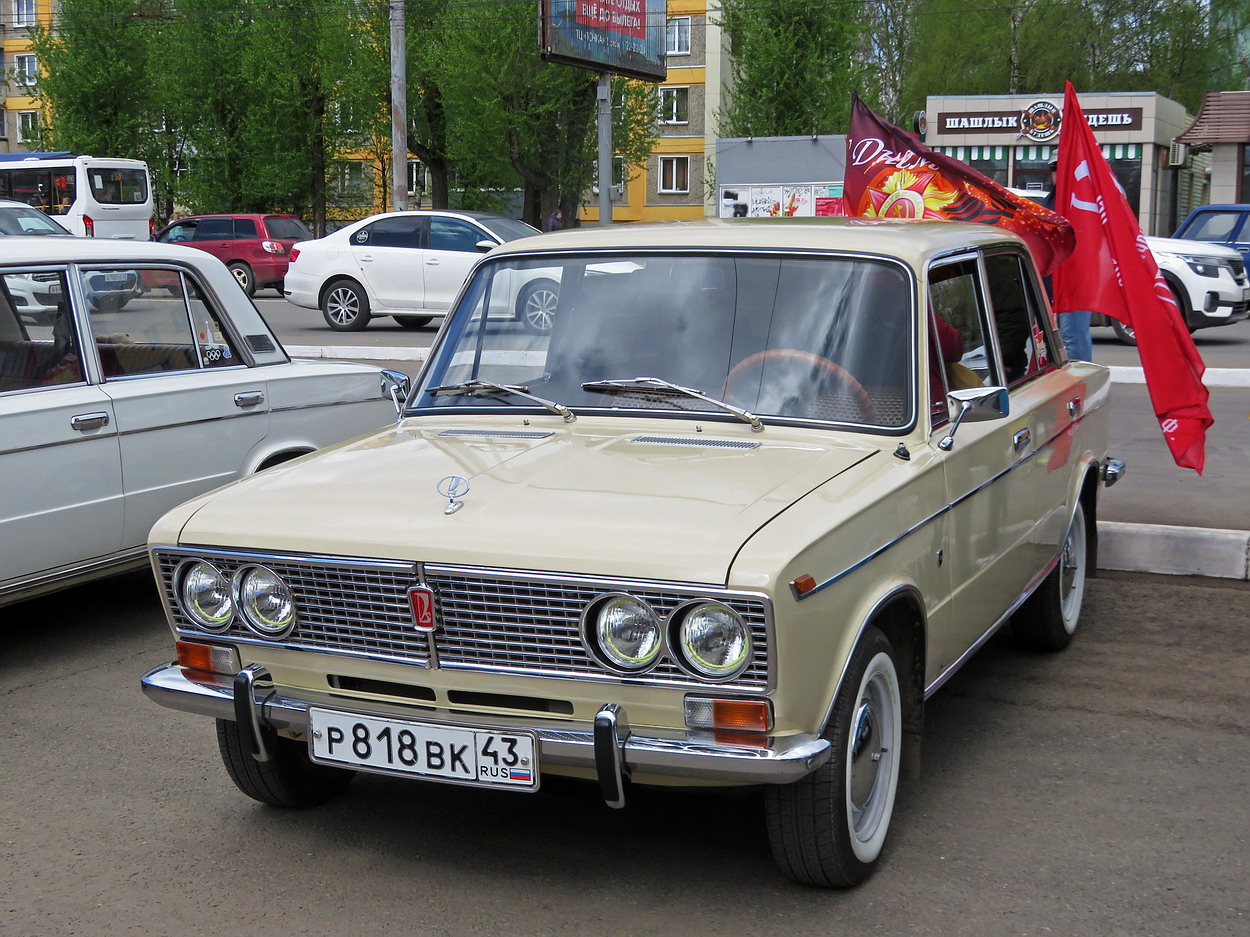 Кировская область, № Р 818 ВК 43 — ВАЗ-21033 Жигули '77-83; Кировская область — Выставка ретро-автомобилей в Кирове в честь Дня Победы 9 мая 2026 года