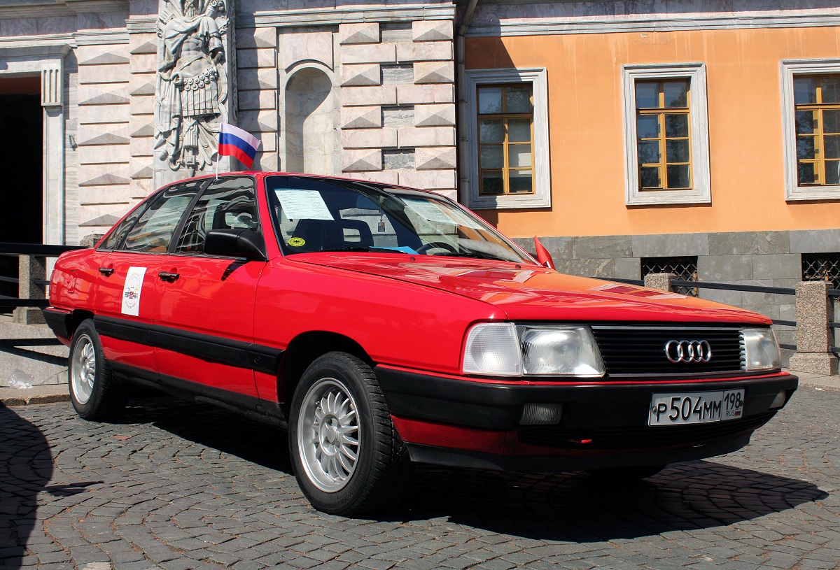 Санкт-Петербург, № Р 504 ММ 198 — Audi 100 (C3) '82-91; Санкт-Петербург — Международный транспортный фестиваль "ТранспортФест 2026"