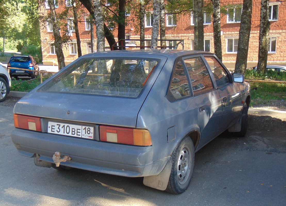 Удмуртия, № Е 310 ВЕ 18 — Москвич-214123 '95-98