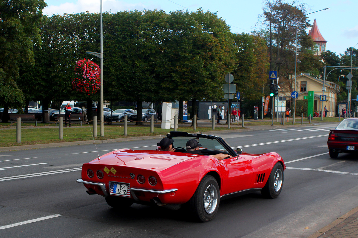 Латвия, № VS-1702 — Chevrolet Corvette (C3) '68-82; Латвия — Retro Jūrmala 25