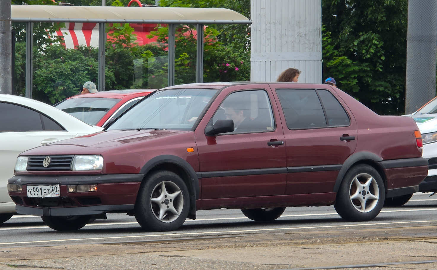 Псковская область, № Х 991 ЕТ 60 — Volkswagen Vento (A3) '92-99