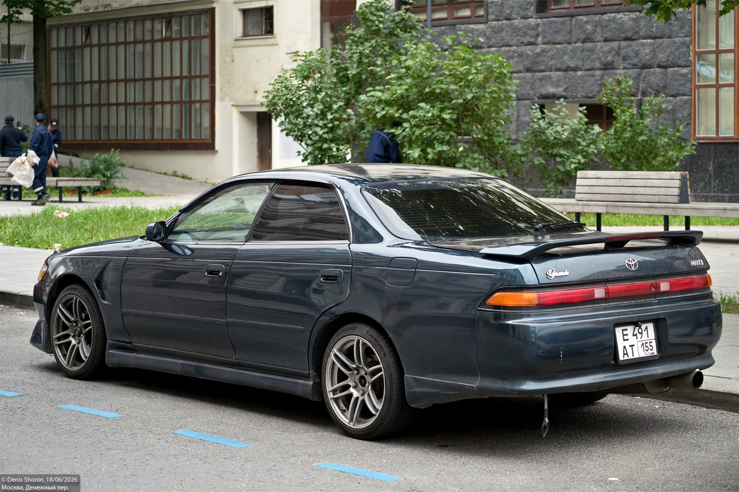 Омская область, № Е 491 АТ 155 — Toyota Mark II (X90) '92-96