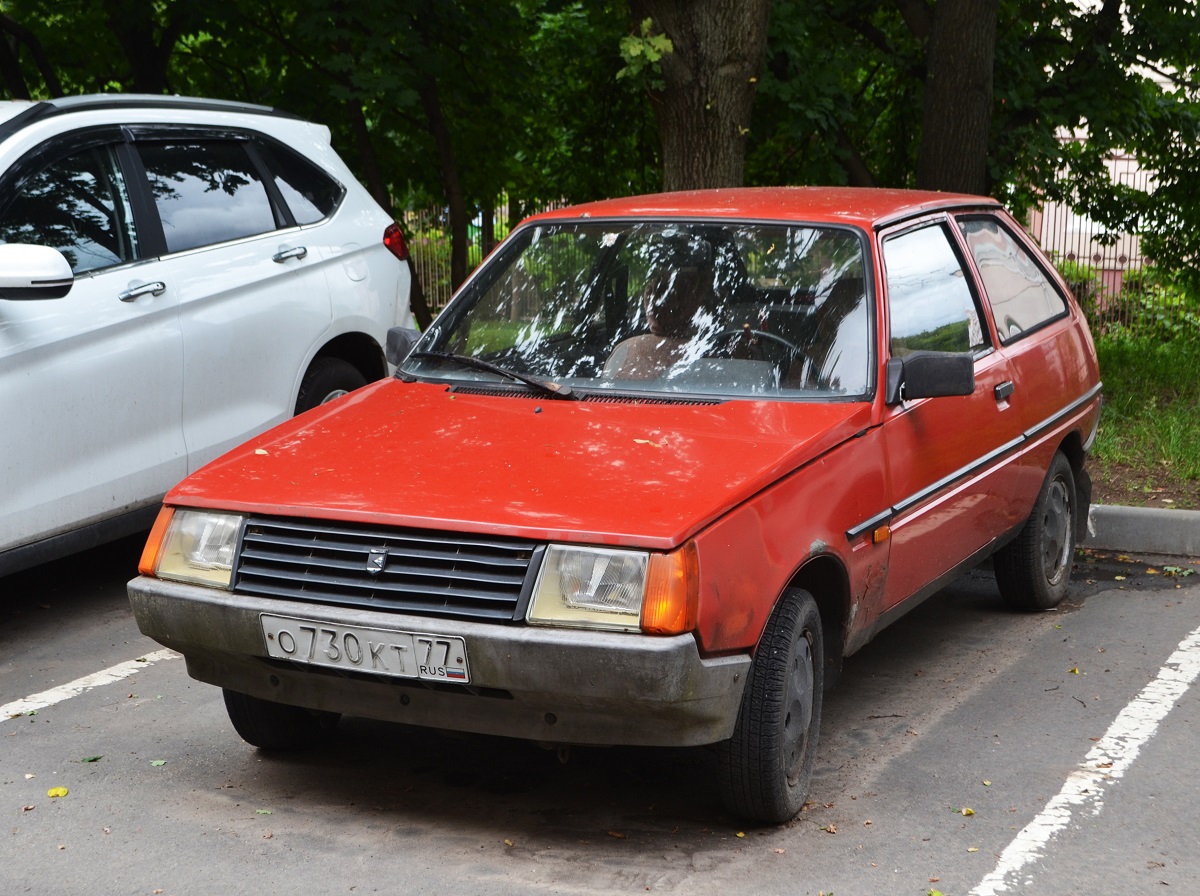 Москва, № О 730 КТ 77 — ЗАЗ-1140 Таврия '89-01