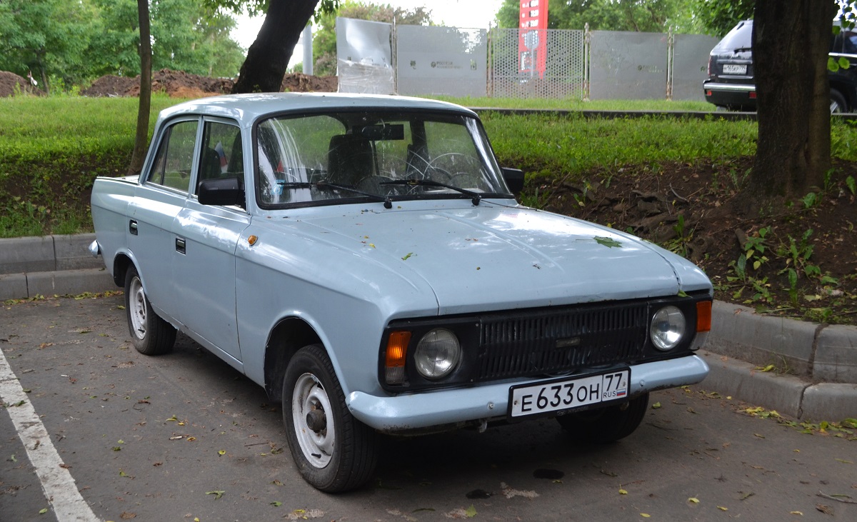 Москва, № Е 633 ОН 77 — Москвич-412ИЭ-028 (Иж) '82-01