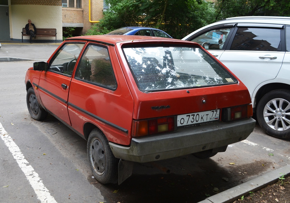 Москва, № О 730 КТ 77 — ЗАЗ-1140 Таврия '89-01
