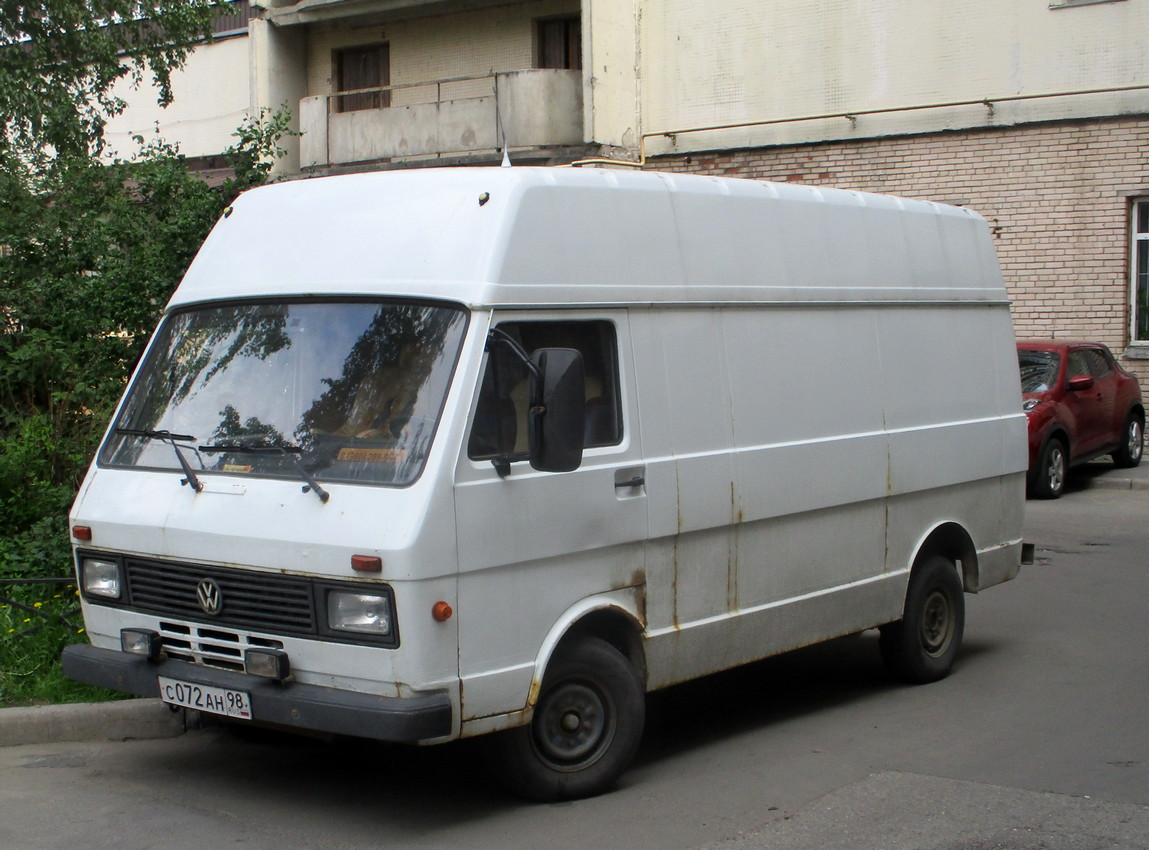 Санкт-Петербург, № С 072 АН 98 — Volkswagen LT Hochdach '75-96