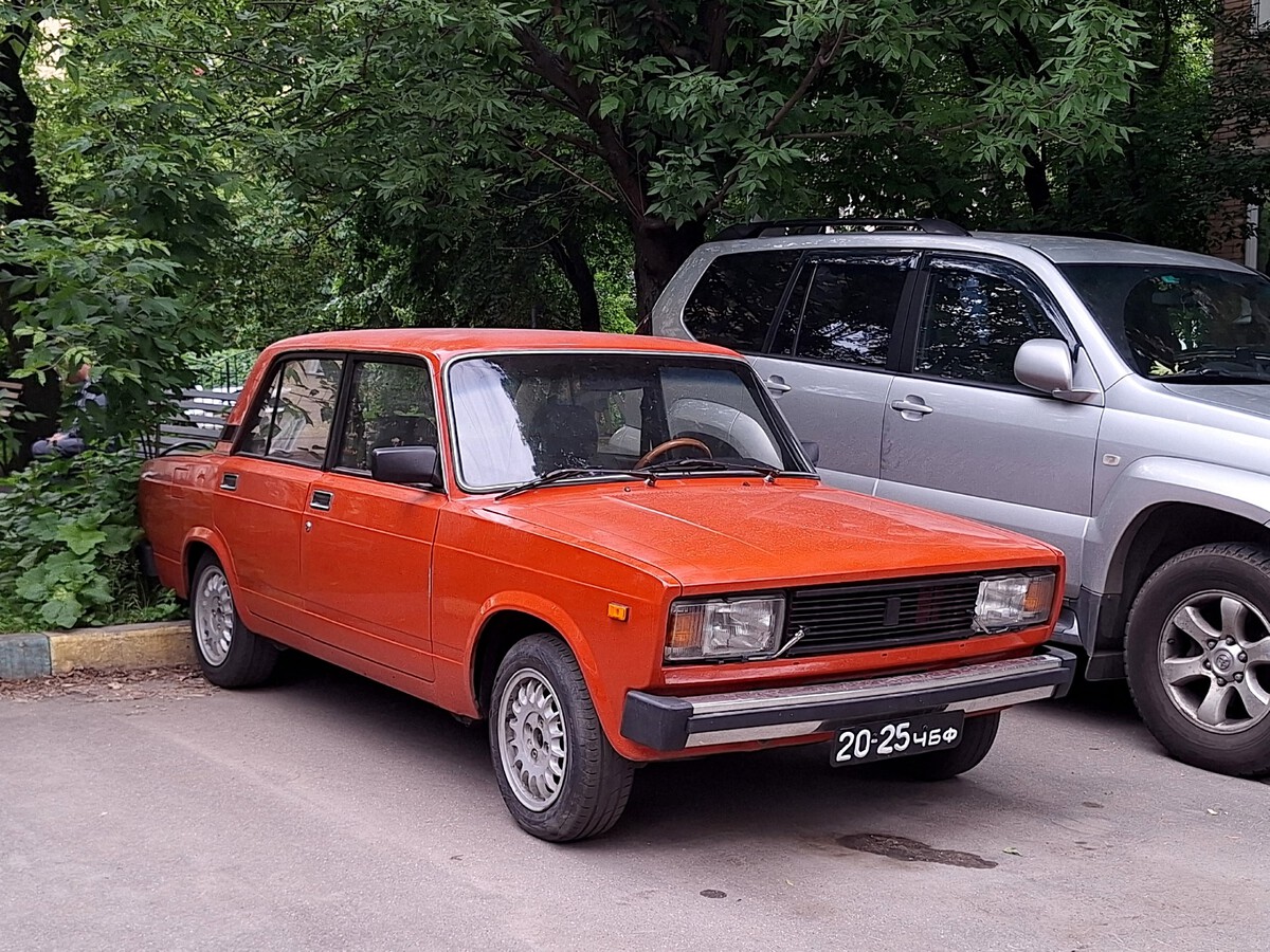Москва, № 20-25 ЧБФ — ВАЗ-2105 Жигули '80-91; Челябинская область — Вне региона