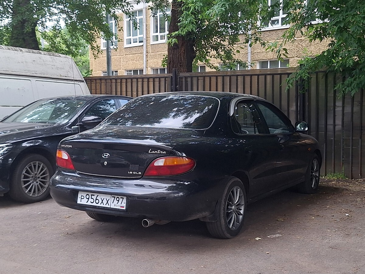 Москва, № Р 956 ХХ 797 — Hyundai Lantra/Elantra (2G) '95-00