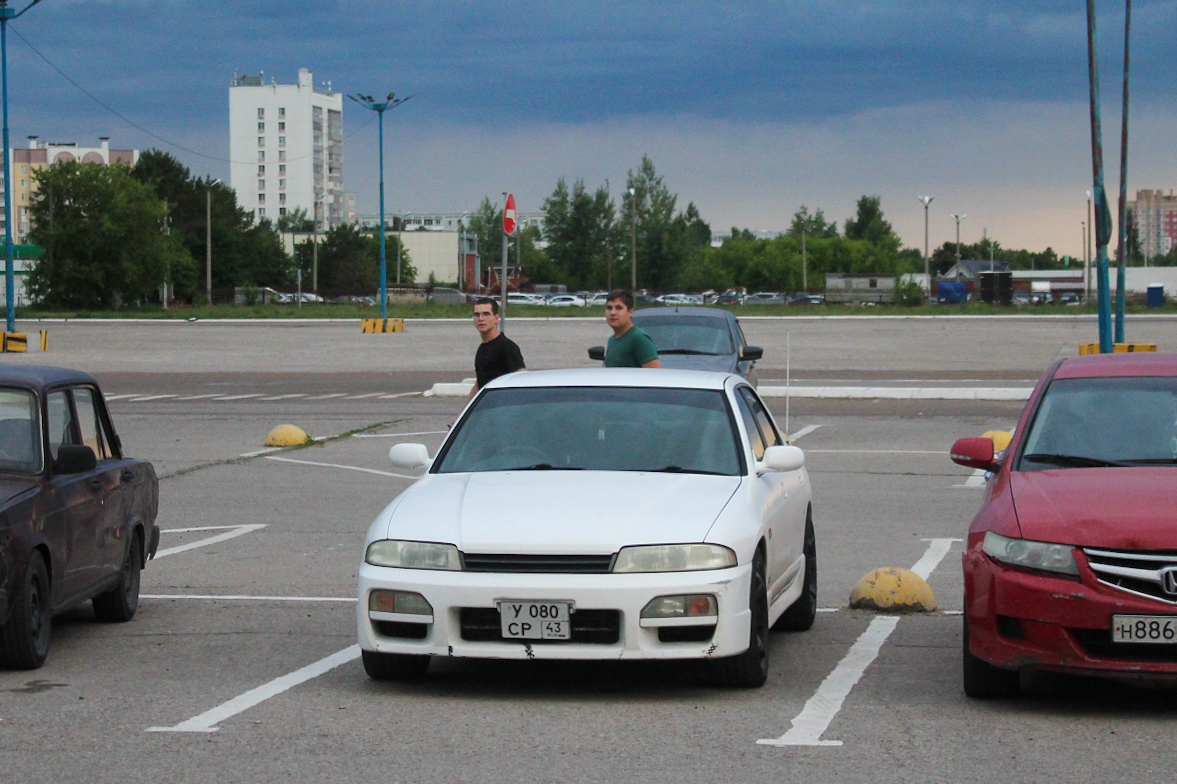 Кировская область, № У 080 СР 43 — Nissan Skyline (R33) '93-98