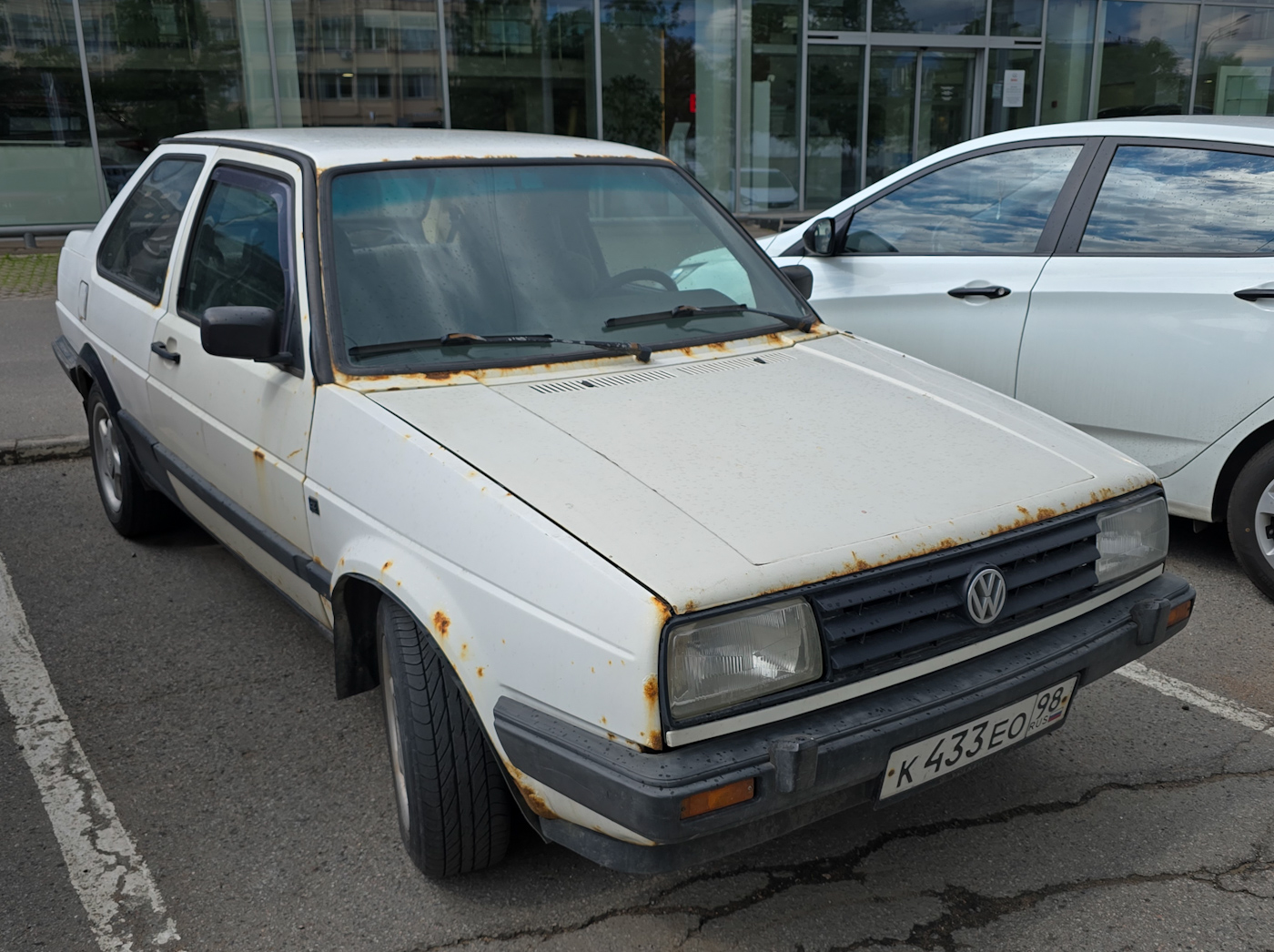Санкт-Петербург, № К 433 ЕО 98 — Volkswagen Jetta Mk2 (Typ 16) '84-92