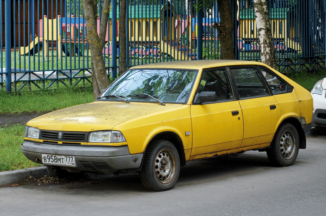 Москва, № В 958 МТ 777 — Москвич-2141 Святогор '98-01