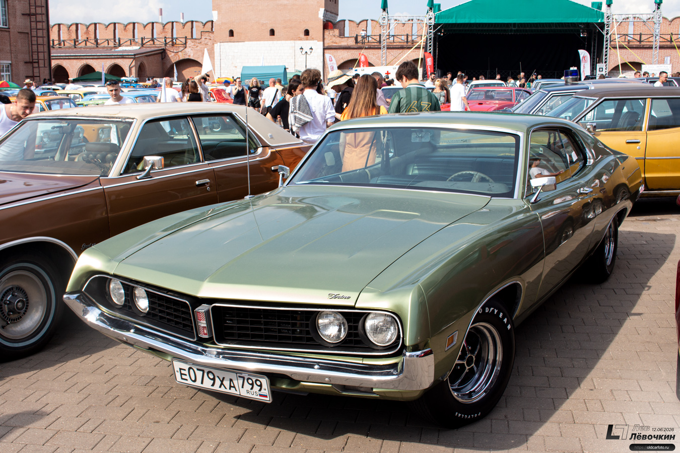 Москва, № Е 079 ХА 799 — Ford Torino (3G) '72-76; Тульская область — Автомобильный фестиваль "Автострада — 2026"