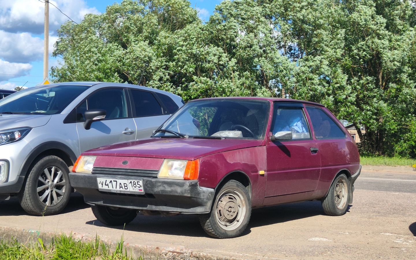 Запорожская область, № У 417 АВ 185 — ЗАЗ-11028 Таврия '90-07