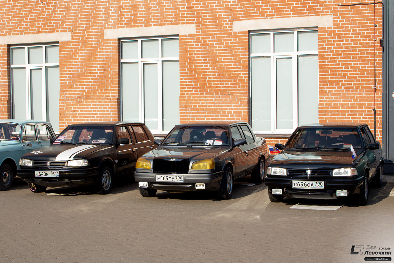 Москва, № Е 169 ТУ 790 — Москвич-2142R5 Иван Калита '98-01; Московская область, № С 696 ОА 790 — Москвич-2142 Князь Владимир '97-02; Тульская область — Автомобильный фестиваль "Автострада — 2026"