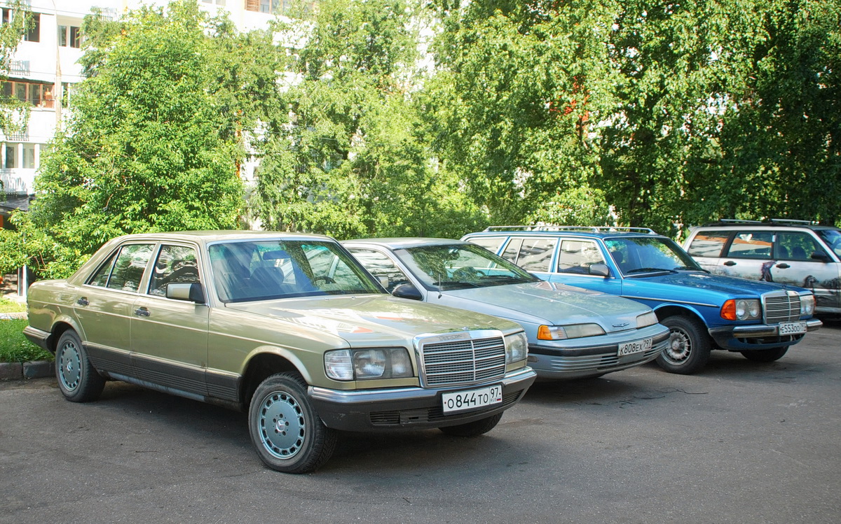 Москва, № О 844 ТО 97 — Mercedes-Benz (W126) '79-91