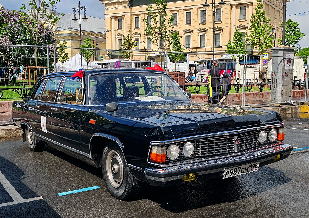 Санкт-Петербург, № Р 987 СМ 198 — ГАЗ-14 Чайка '76-89; Санкт-Петербург — Международный транспортный фестиваль "ТранспортФест 2026"