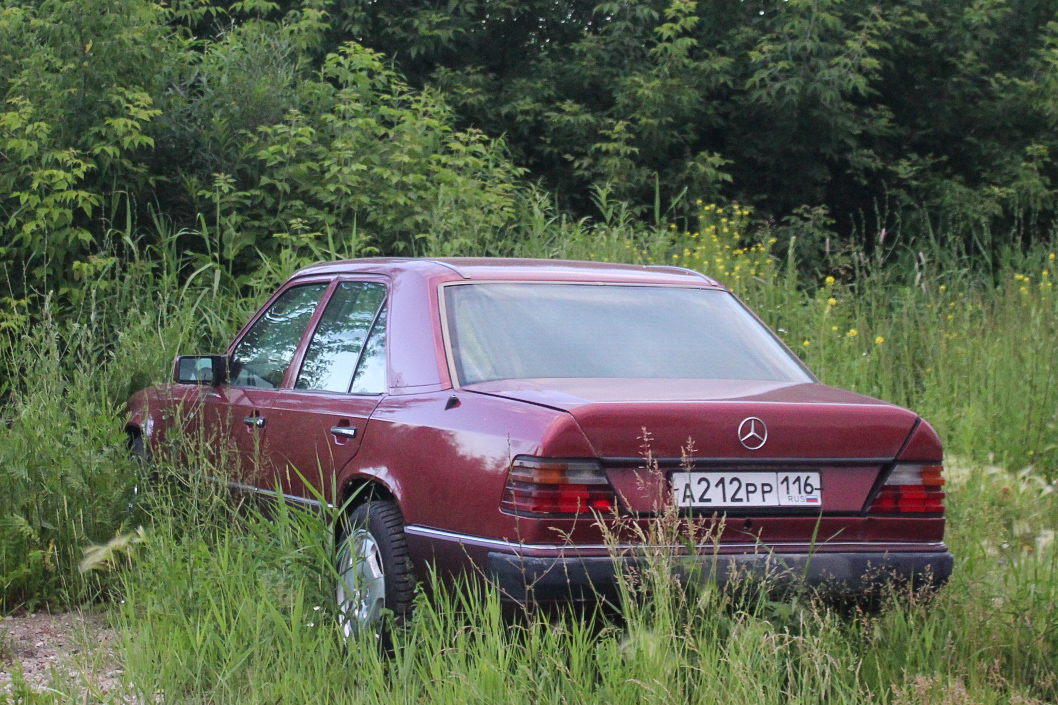 Татарстан, № А 212 РР 116 — Mercedes-Benz (W124) '84-96